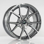 Megami MGM-22 6.5x15/4x98 ET35 D58.6 BKF