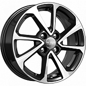 КиК КС861 6x15/4x100 ET48 D54.1 алмаз_черный