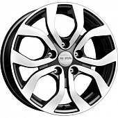 КиК КС704 6.5x16/5x114.3 ET50 D66.1 алмаз_черный