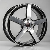 NZ R-02 7x17/4x100 ET43 D54.1 Black