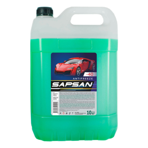 Антифриз Sapsan Green G11 10кг