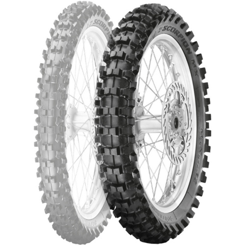 Pirelli Scorpion MX32 Mid Soft 100/90 -19 57M TT Rear NHS 2023