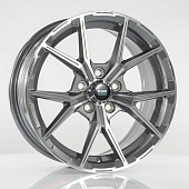 Megami MGM-22 6.5x15/4x98 ET35 D58.6 BKF