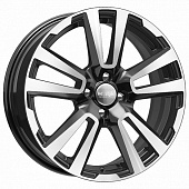 КиК КС874 6.5x17/4x100 ET41 D60.1 сильвер