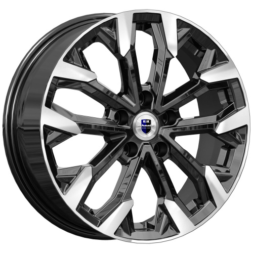 КиК Морейн 6.5x17/5x114.3 ET50 D66.1 алмаз_черный