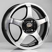 CROSS STREET CR-14(A1041) 5.5x14/4x100 ET43 D60.1 Black