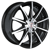 NZ F-7 6.5x16/4x100 ET36 D60.1 BKF
